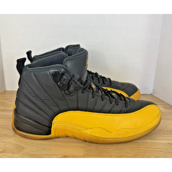 Nike Air Jordan 12 Retro‎ Black University Gold 130690-070 Size 11.5 main image 13